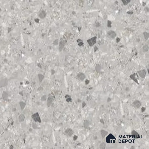 Terrazzo Wall & Floor Tile TL 12841 G Terrazzo Grey 2 ft x 2 ft Matte Finish Vitrified Tile - 9 mm | Suitable For Bathroom, Kitchen, Balcony