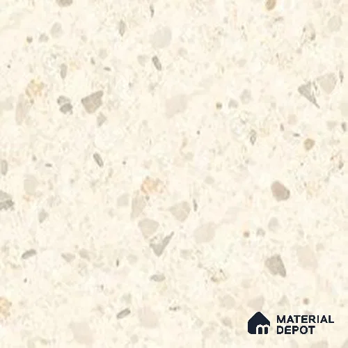 Terrazzo Wall & Floor Tile TL 12841 H Terrazzo Ivory 2 ft x 2 ft Matte Finish Vitrified Tile - 9 mm | Suitable For Bathroom, Kitchen, Balcony