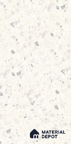 Terrazzo Wall & Floor Tile TL 12841 Terrazzo Bianco 4 ft x 2 ft Matte Finish Vitrified Tile - 9 mm | Suitable For Bathroom, Kitchen, Balcony