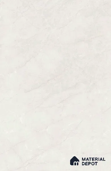 Marble Floor & Wall Tile TL 12921 Grande Sunlit Mist 6 ft x 4 ft Glossy Finish White Body Tile - 15 mm | Suitable For Living Room, Bedroom & Dining