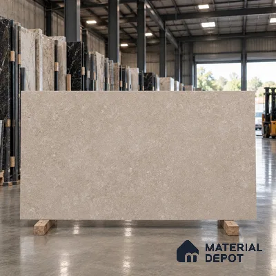 Stone Floor & Wall Tile TL 12927 G Hazestone Tortora  6 ft x 4 ft Vitrified Matte Finish Tile - 9 mm | 3 Random Design | Suitable for Living Room, Bedroom, Bathroom, Office & Dining