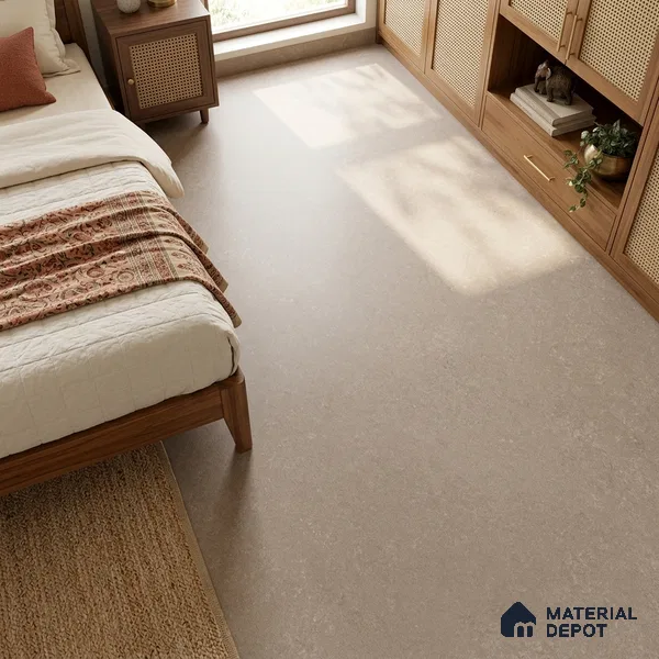 Stone Floor & Wall Tile TL 12927 G Hazestone Tortora 6 ft x 4 ft Vitrified Matte Finish Tile - 9 mm | 3 Random Design | Suitable for Living Room, Bedroom, Bathroom, Office & Dining