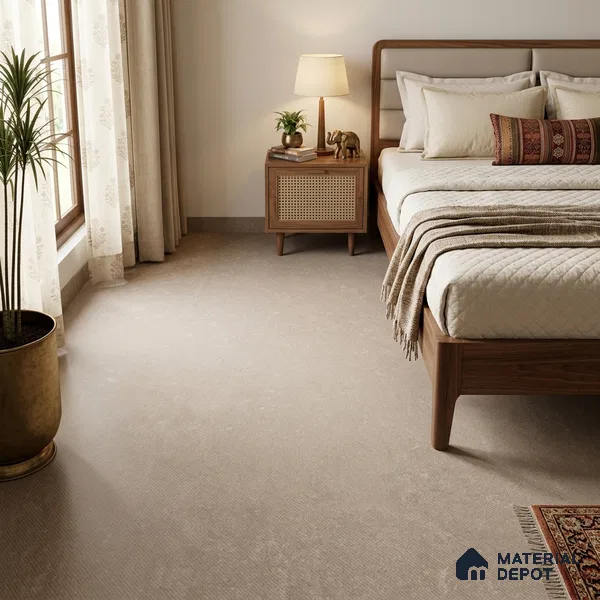 Stone Wall Tile TL 12927 H Hazestone Tortora Cross 6 ft x 4 ft Vitrified Matte Finish Tile - 9 mm | 3 Random Design | Suitable for Living Room, Bedroom, Bathroom, Office, Dining & Highlighter Wall