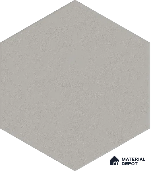Hexagonal Wall & Floor Tile TL 13030 E Pearl Veil 8.7 in x 10 in Vitrified Punch Finish - 10 mm | Suitable for Bathroom, Terrace, Elevation, Balcony, Patio & Courtyard