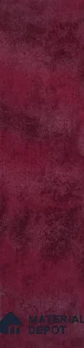 Handmade Third Fired Subway Wall Tile TL 13145 B Burgundy 300x72 mm Glossy Finish Ceramic Tile - 9 mm | Suitable For Bathroom, Kitchen Backsplash