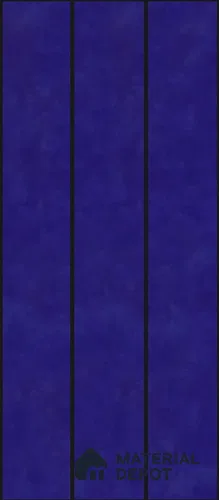 Handmade Third Fired Subway Wall Tile TL 13145 F Body Blue 300x297 mm Chip Size - 300x47 mm Glossy Finish Ceramic Tile - 9 mm | Suitable For Bathroom, Kitchen Backsplash