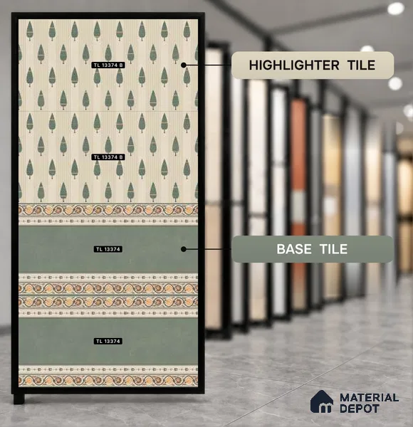 TL 13374 B Caoba Pista Decor 2 4 ft x 2 ft Matte Carving Finish - 9 mm