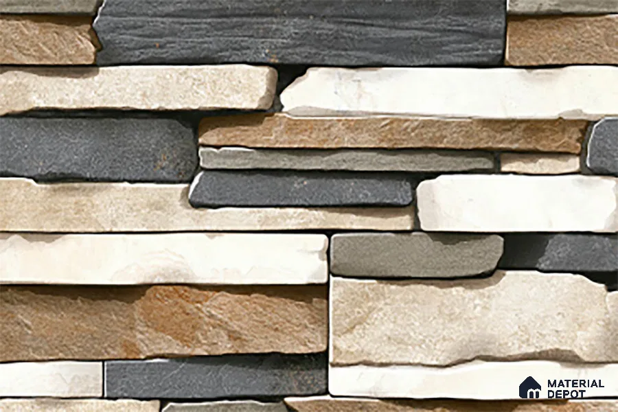 TL 05785 Touch Multi Colour 450x300 mm Glossy Finish Ceramic Wall Tile - 7 mm (Random Design)