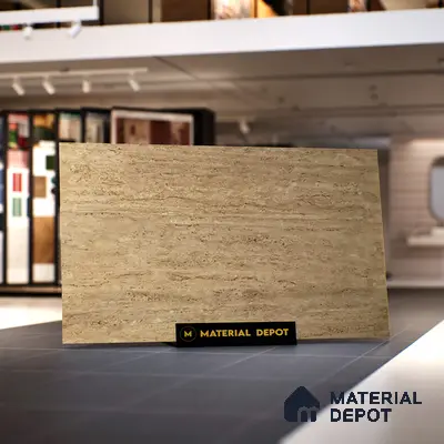 TL 10129 Travertino Beige Granula 1800 x 1200 mm Matte Finish Tile - 9 mm | Adhesive and Spacers Must be Used During Installation