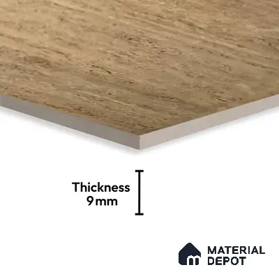TL 10129 Travertino Beige Granula 1800 x 1200 mm Matte Finish Tile - 9 mm | Adhesive and Spacers Must be Used During Installation