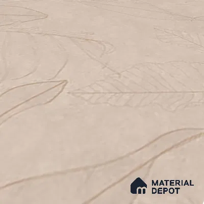 Fabric Look Floor & Wall Tile TL 06012 Forest Patina 2 ft x 2 ft Rustic Carving Matte Finish Vitrified Tile - 9 mm |  Suitable For Living Room, Bedroom, Bathroom, Kitchen & Dining (Sample)