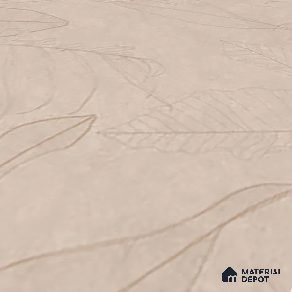 Fabric Look Floor & Wall Tile TL 06012 Forest Patina 2 ft x 2 ft Rustic Carving Matte Finish Vitrified Tile - 9 mm |  Suitable For Living Room, Bedroom, Bathroom, Kitchen & Dining (Sample)