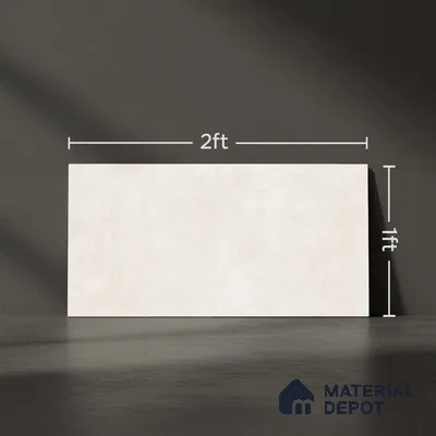 Plain Wall Tile TL 05994 B 6132 D Dark 2 ft x 1 ft Ceramic Matte Finish - 7.5 mm | Suitable For Kitchen, Bathroom (Sample)