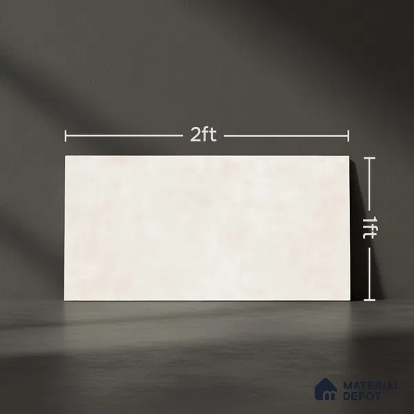 Plain Wall Tile TL 05994 B 6132 D Dark 2 ft x 1 ft Ceramic Matte Finish - 7.5 mm | Suitable For Kitchen, Bathroom (Sample)