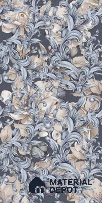Tropical Wall Tile TL 10758 Marly Baroque 4 ft x 2 ft Matte Finish Vitrified Tile - 10 mm | Suitable for Bathroom, Accent/Feature Wall, Bedroom
