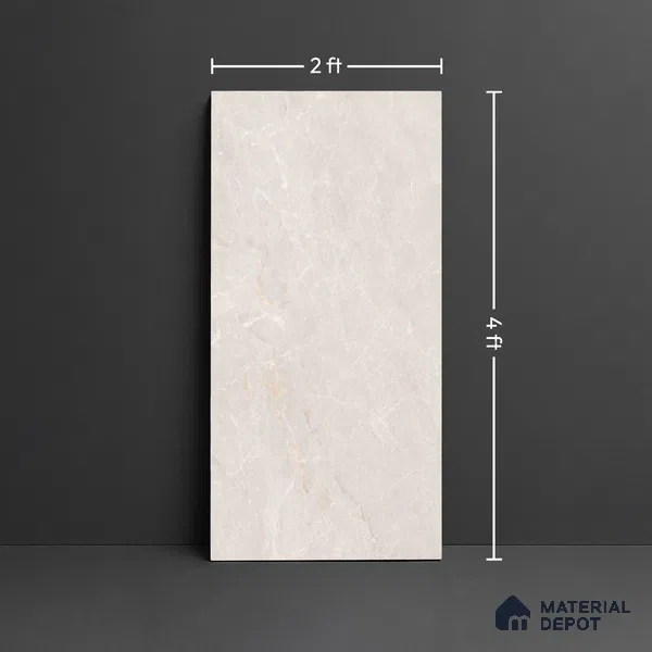 TL 01019 Turkiye Bianco 1200 x 600 PGVT Tile - 9 mm | Random Designs