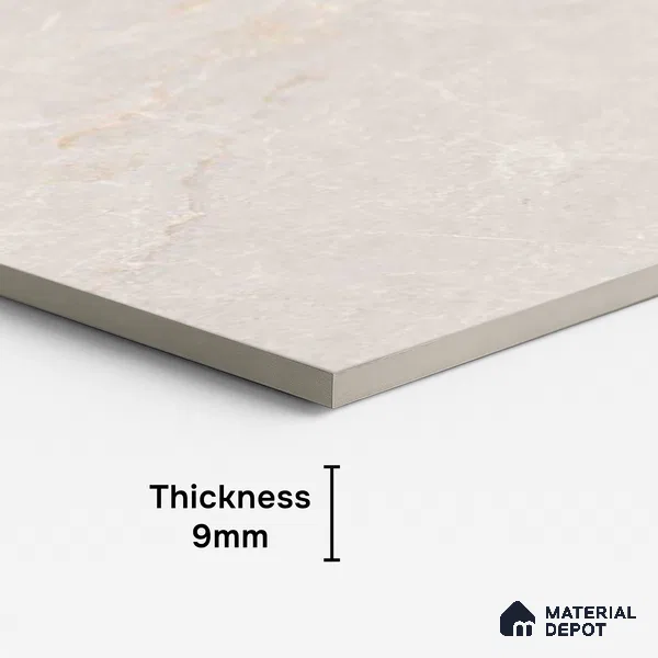 TL 01019 Turkiye Bianco 1200 x 600 PGVT Tile - 9 mm | Random Designs