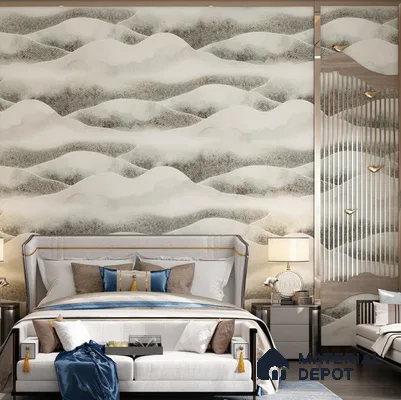 TV 1301 | 10 Meter x 21 Inches Patterned Look Wallpaper - 57.41 Sq. Ft. | Minimum 15% wastage during installation