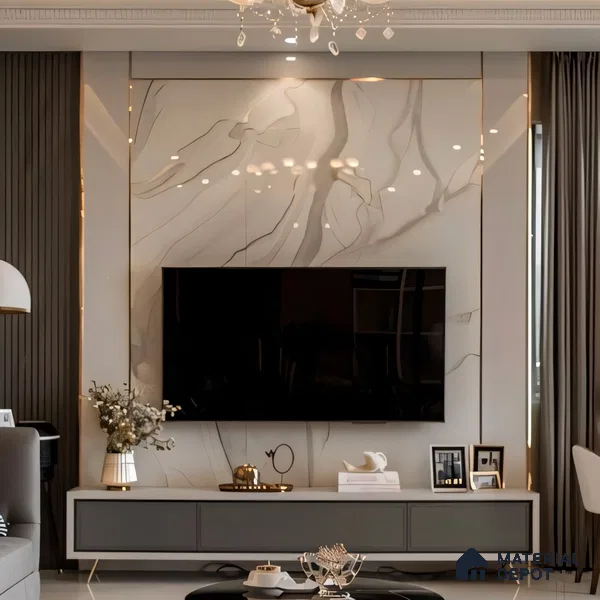SS 304 U Inlay Profile Brush Rose Gold Matte Finish Edgeline PM 00292 AM | 10 ft (3 mtr) x 100 mm x 0.6 mm | Adhesive Type Installation | Suitable for Floor & Walls