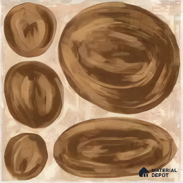 Subway Wall Tile TL 04972 B Canto Piedra Pebble Canyon 8 x 8 inch Ceramic Matte Finish - 10 mm | Suitable for Highlighter Walls, Foyer, Bathroom, Kitchen Wall & Backsplashes (Sample)