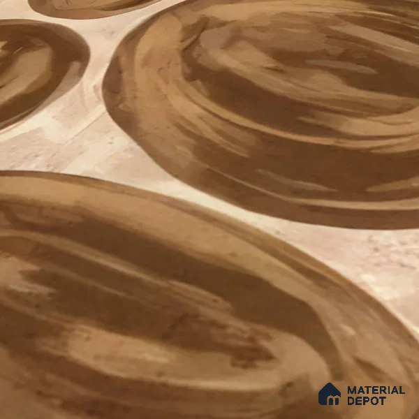 Subway Wall Tile TL 04972 B Canto Piedra Pebble Canyon 8 x 8 inch Ceramic Matte Finish - 10 mm | Suitable for Highlighter Walls, Foyer, Bathroom, Kitchen Wall & Backsplashes (Sample)
