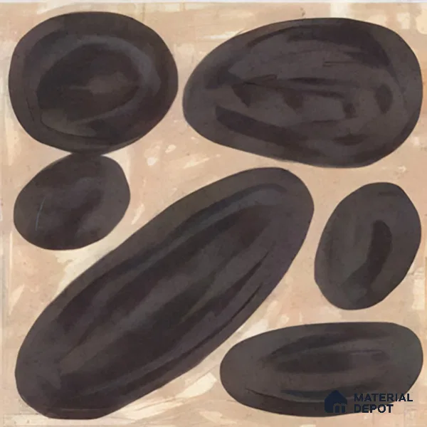 Subway Wall Tile TL 04972 E Canto Piedra Pebble Grigio 8 x 8 inch Ceramic Matte Finish - 10 mm | Suitable for Highlighter Walls, Foyer, Bathroom, Kitchen Wall & Backsplashes (Sample)