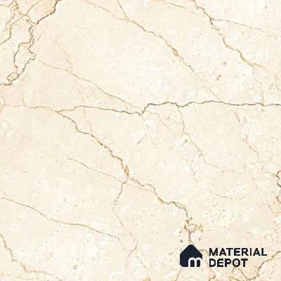 Marble Floor & Wall Tile TL 02209 Unction Cream 4 ft x 2 ft Glossy Finish Vitrified Tile - 9 mm (Random 5)