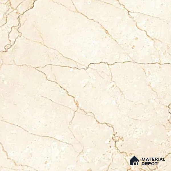 Marble Floor & Wall Tile TL 02209 Unction Cream 4 ft x 2 ft Glossy Finish Vitrified Tile - 9 mm (Random 5)