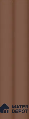 Subway Fluted Wall Tile TL 04961 B Piedra Caramel Oasis 12 x 3 inch Ceramic Matte Finish - 6.5 mm | Suitable for Highlighter Walls, Foyer, Bathroom, Kitchen Wall & Backsplashes (Sample)