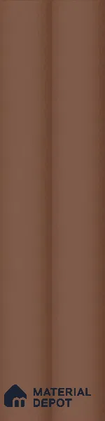 Subway Fluted Wall Tile TL 04961 B Piedra Caramel Oasis 12 x 3 inch Ceramic Matte Finish - 6.5 mm | Suitable for Highlighter Walls, Foyer, Bathroom, Kitchen Wall & Backsplashes (Sample)
