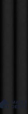 Subway Fluted Wall Tile TL 04961 D Piedra Black Knight 12 x 3 inch Ceramic Matte Finish - 6.5 mm | Suitable for Highlighter Walls, Foyer, Bathroom, Kitchen Wall & Backsplashes (Sample)