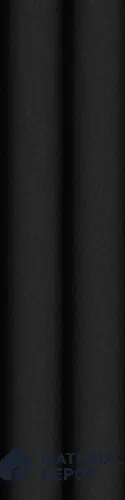 Subway Fluted Wall Tile TL 04961 D Piedra Black Knight 12 x 3 inch Ceramic Matte Finish - 6.5 mm | Suitable for Highlighter Walls, Foyer, Bathroom, Kitchen Wall & Backsplashes