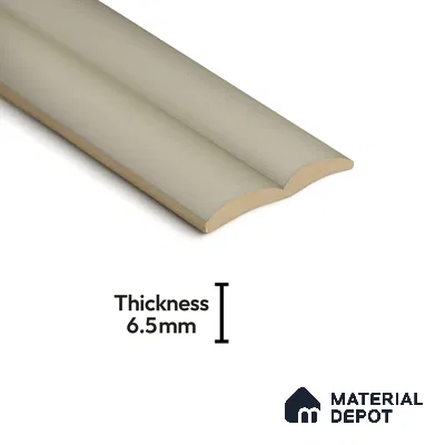 Subway Fluted Wall Tile TL 04961 E Piedra Seam Silver 12 x 3 inch Ceramic Matte Finish - 6.5 mm | Suitable for Highlighter Walls, Foyer, Bathroom, Kitchen Wall & Backsplashes