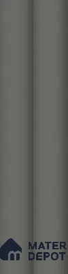 Subway Fluted Wall Tile TL 04961 F Piedra Shoadow Gris 12 x 3 inch Ceramic Matte Finish - 6.5 mm | Suitable for Highlighter Walls, Foyer, Bathroom, Kitchen Wall & Backsplashes (Sample)