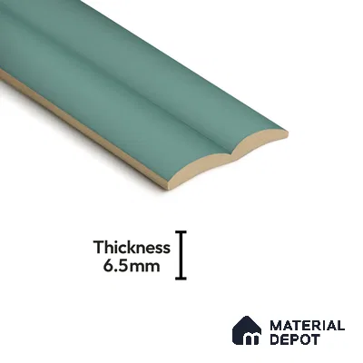 Subway Fluted Wall Tile TL 04961 Piedra Blue Bliss 12 x 3 inch Ceramic Matte Finish - 6.5 mm | Suitable for Highlighter Walls, Foyer, Bathroom, Kitchen Wall & Backsplashes (Sample)
