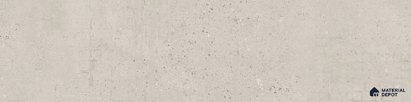 TL 01253 Urban Silver 1200x300 mm GVT Carving Matte Finish Stone Look Tile - 9 mm (Sample)