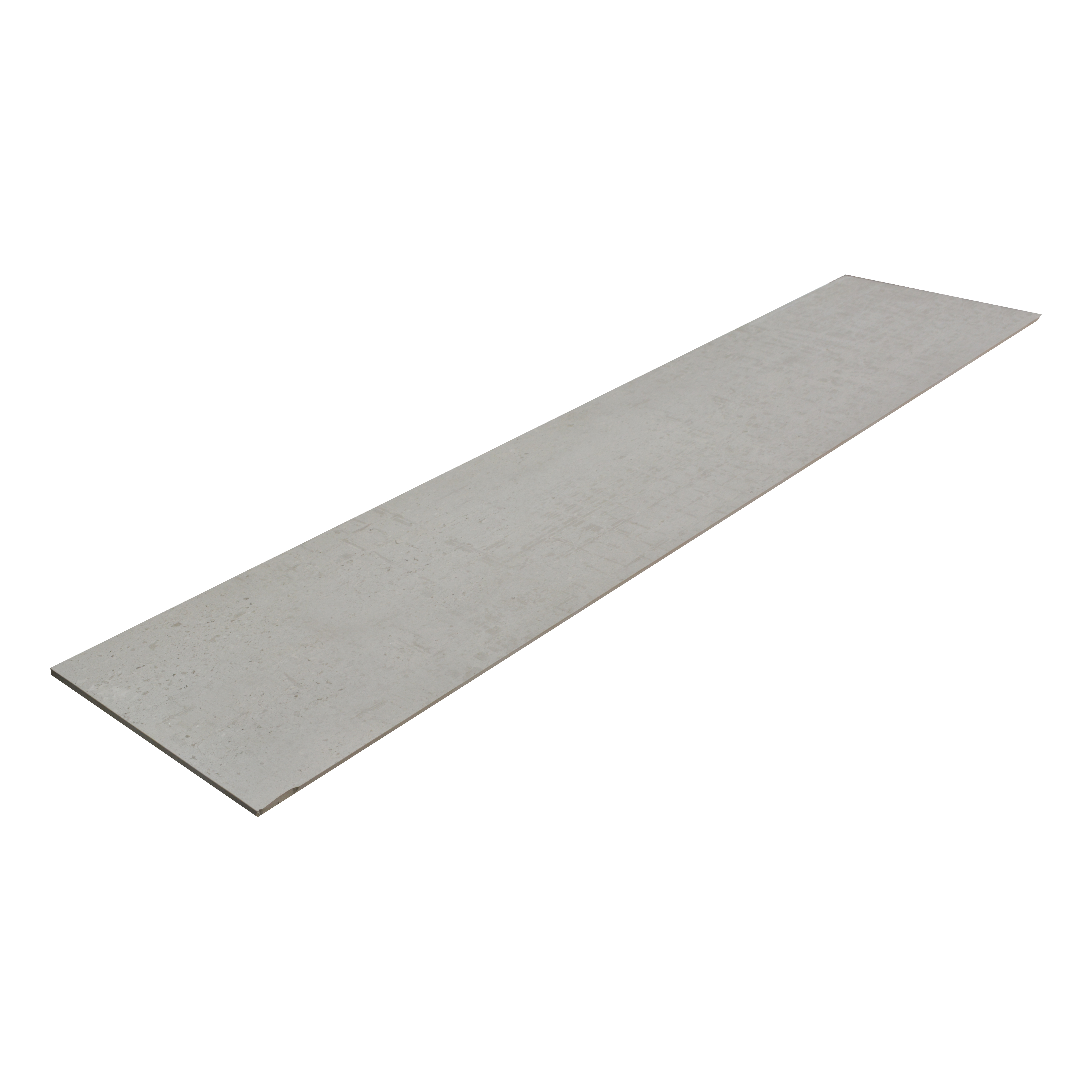 TL 01253 Urban Silver 1200x300 mm GVT Carving Matte Finish Stone Look Tile - 9 mm (Sample)