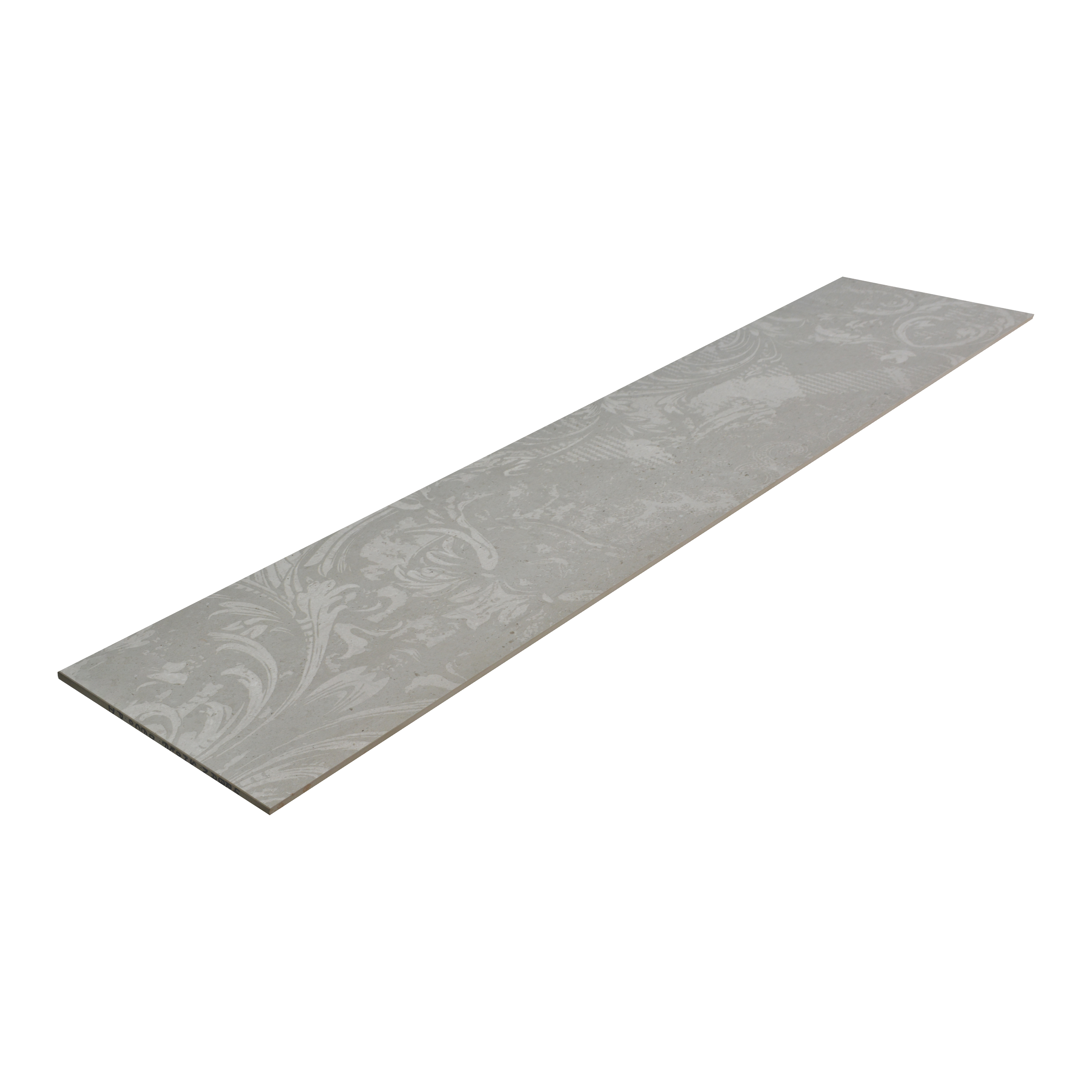 TL 01254 Urban Smoke Deco 1200x300 mm GVT Carving Matte Finish Abstract Look Tile - 9 mm (Sample)