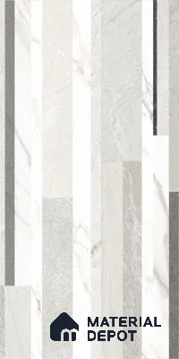 TL 12812 Urban Strata 4 ft x 2 ft Vitrified Matte Finish Tile - 9 mm