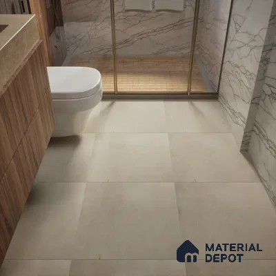 TL 00786 Urbantek Beige 2 ft x 2 ft Matte Finish Vitrified Tile - 9 mm | Suitable for Living Room, Bedroom, Bathroom