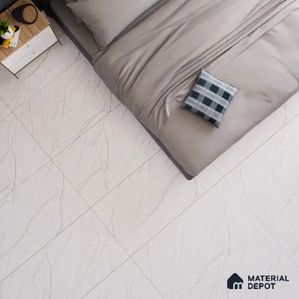 Marble Floor & Wall Tile TL 05549 Ureca Beige 4 ft x 2 ft Matte Finish Vitrified Tile - 9 mm