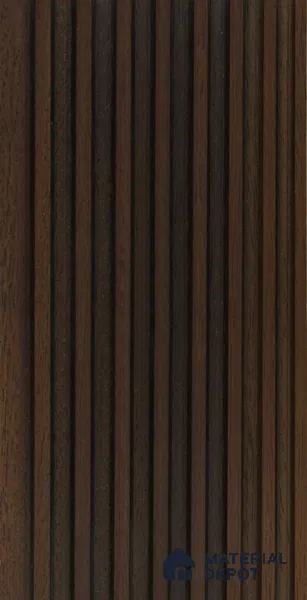 Espresso Brown Wooden Louver PN 02737 C 9.35 ft x 4.9 inch Charcoal Panel - 4.5 mm | Suitable for Feature Wall, TV Unit & Living Room | Width is Subjected to 5% Variation