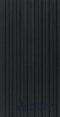 Charcoal Black Plain Colour Louver PN 02737 F 9.35 ft x 4.9 inch Charcoal Panel - 4.5 mm | Suitable for Feature Wall, TV Unit & Living Room | Width is Subjected to 5% Variation