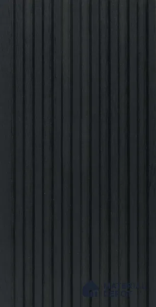 Charcoal Black Plain Colour Louver PN 02737 F 9.35 ft x 4.9 inch Charcoal Panel - 4.5 mm | Suitable for Feature Wall, TV Unit & Living Room | Width is Subjected to 5% Variation