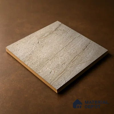 Parking Floor Tile TL 07573 Vanilla Haze | 16 x 16 inch | Anti Slip Matte Finish Heavy Duty Vitrified Tile - 12 mm | Suitable For High Traffic Areas, Terrace, Balcony | Pattern Alignment May Vary | 2-3 mm Spacer is Mandatory