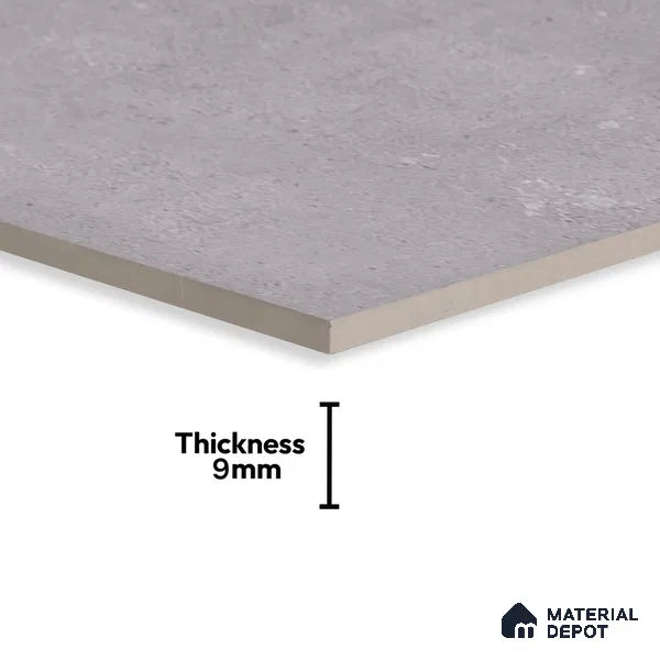 TL 05564 B Vartus Grey 4 ft x 2 ft Matte Finish Vitrified Tile - 9 mm