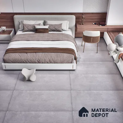TL 05564 B Vartus Grey 4 ft x 2 ft Matte Finish Vitrified Tile - 9 mm