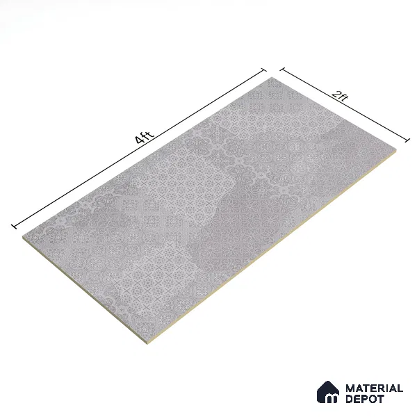 TL 05564 Vartus Greek 4 ft x 2 ft Matte Finish Vitrified Tile - 9 mm