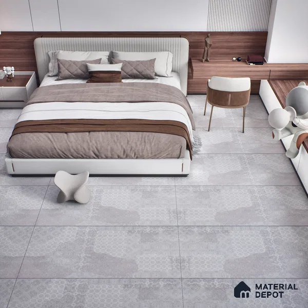 TL 05564 Vartus Greek 4 ft x 2 ft Matte Finish Vitrified Tile - 9 mm