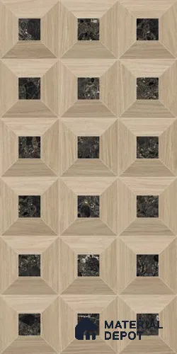 TL 12821 Veneer 302 Grey 4 ft x 2 ft Vitrified Matte Finish Tile - 9 mm